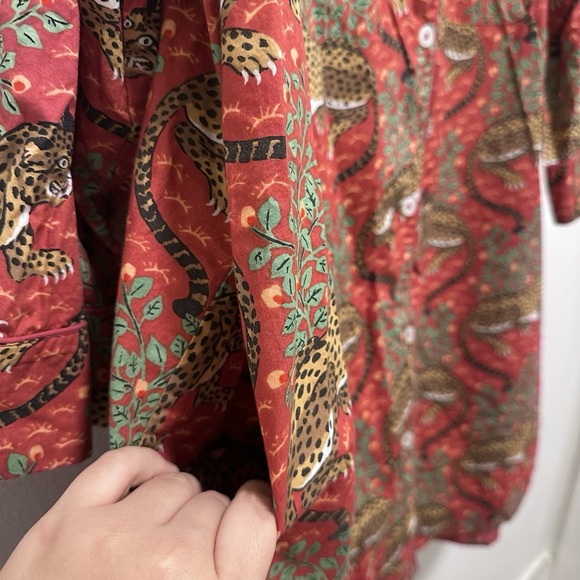 Print Fresh Bagheera Eco Satin Sleep Shirt Cotton Sz 3X - Picture 3 of 6